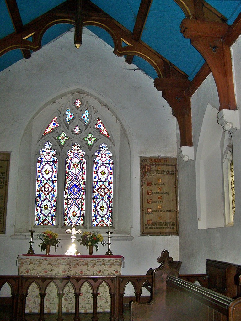 Lincolnshire, Welton le Wold Chancel with metal commandmen… Flickr