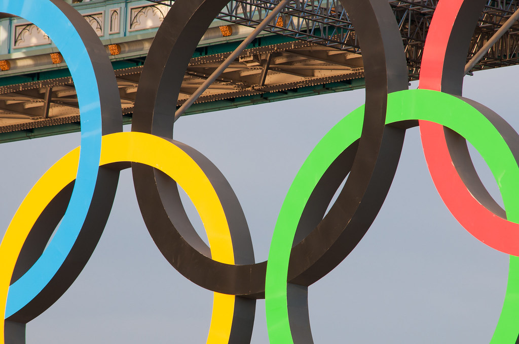 Olympic Rings Tower Bridge Chris Eason Flickr