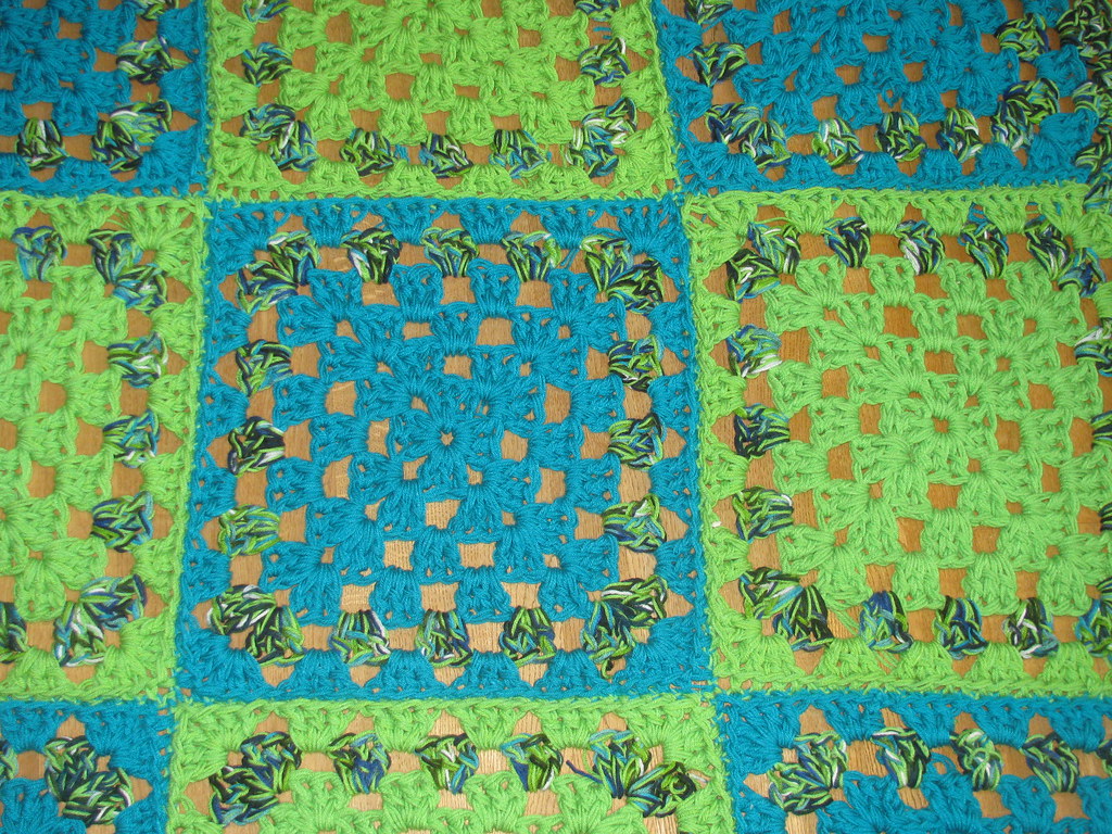 Kristen's AfghanCloseup Giant Granny Afghan 3Closeup Flickr