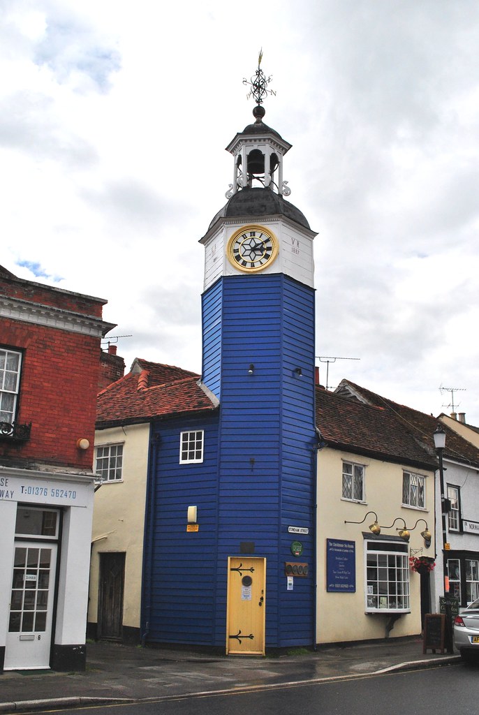 Clocktower at Coggeshall, Essex The clocktower was constru… Flickr
