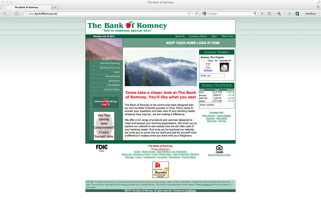 Bank of Romney, WV ss The Bank of Romney 95 East Main St… Flickr