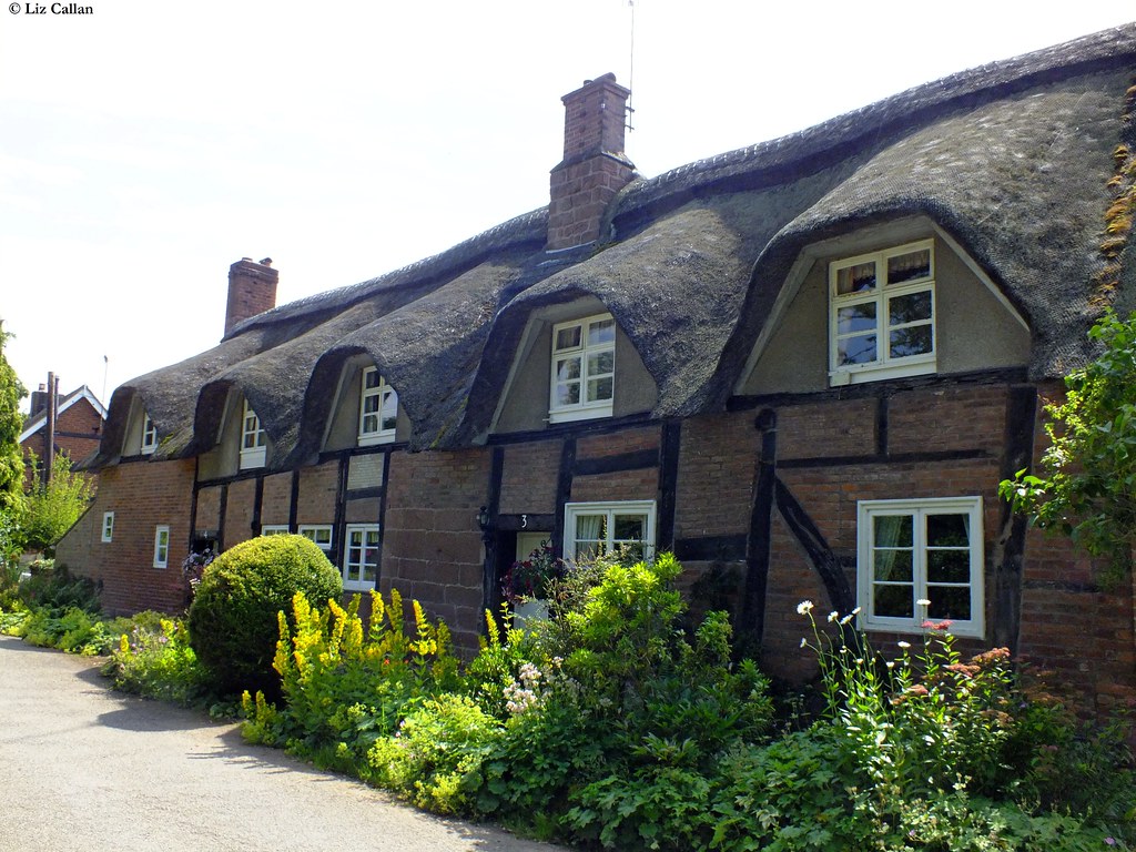 Badger Shropshire 230712 These cottages were reconstructed… Flickr