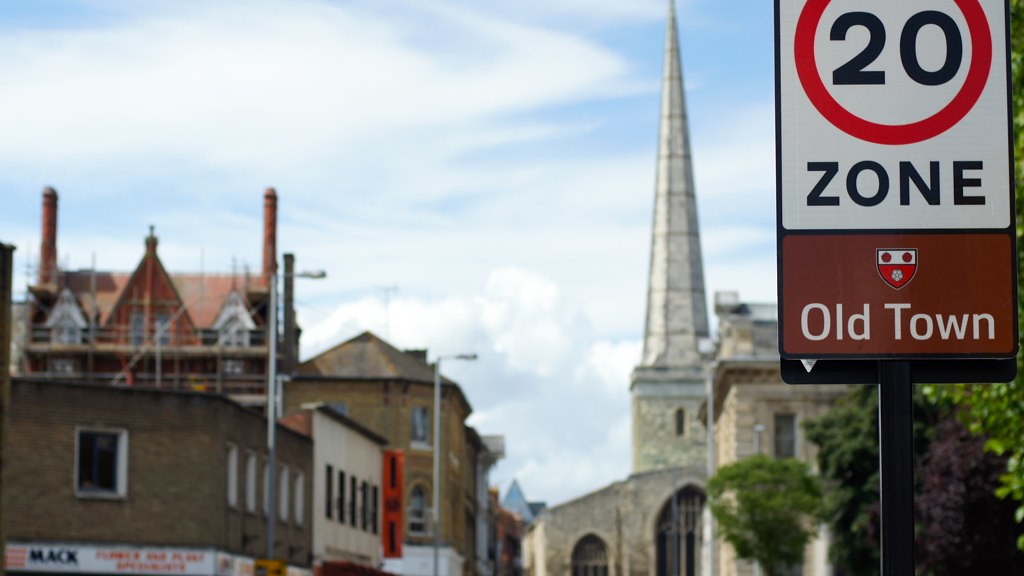 Bernard Street Southampton with St Michaels Church in the … Flickr