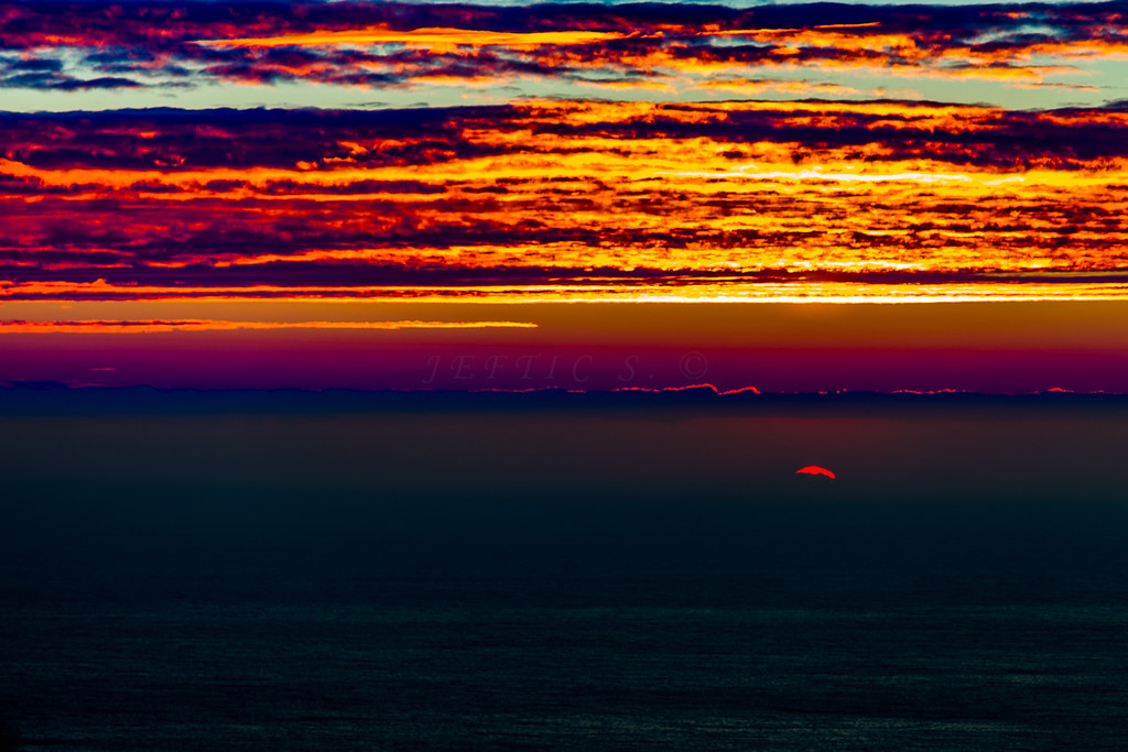 _MG_1085 Coucher de soleil vu de Cap Canaille Un