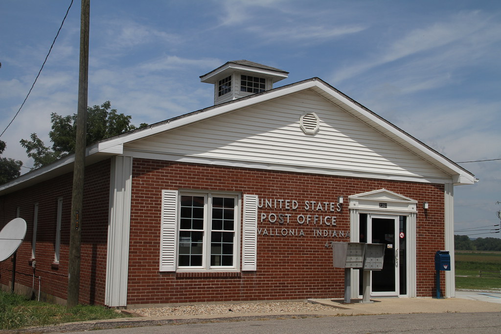 Vallonia Indiana, Post Office, 47281, Jackson County IN Flickr