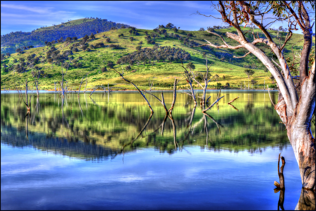 hume hdr Australia Hume Weir. NSW. Chris Rishworth Flickr