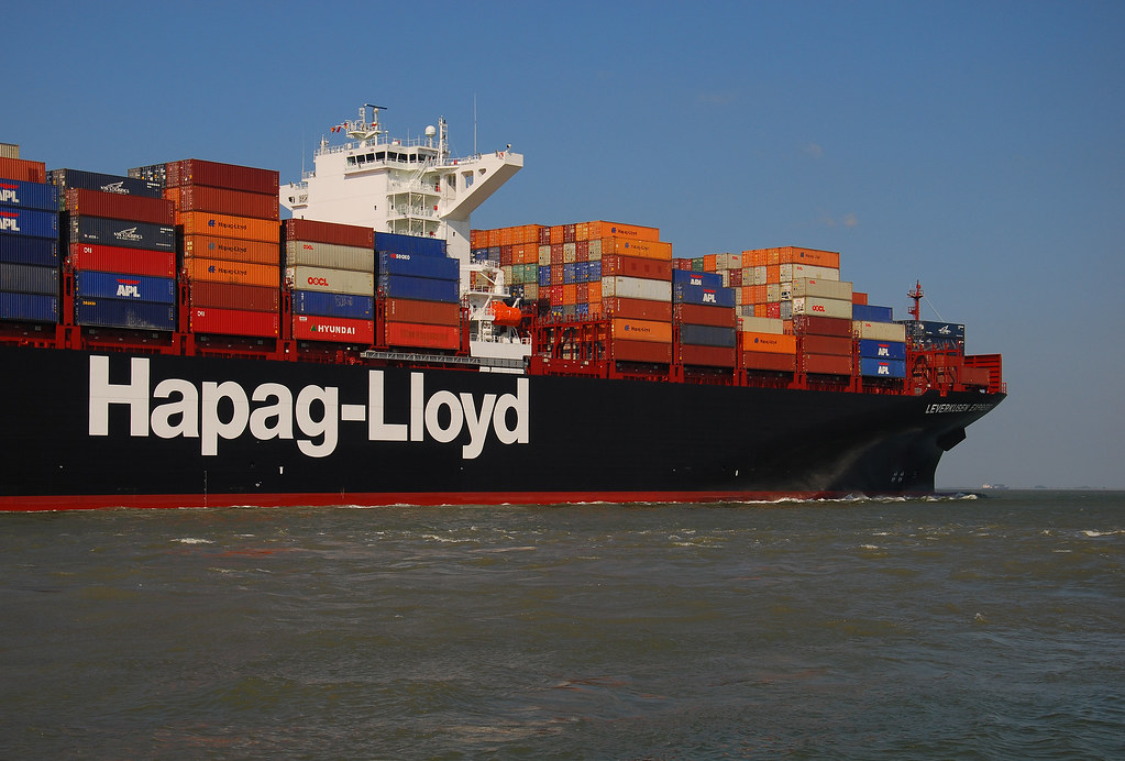 Leverkusen Express The brand new vessel is seen here saili… Flickr