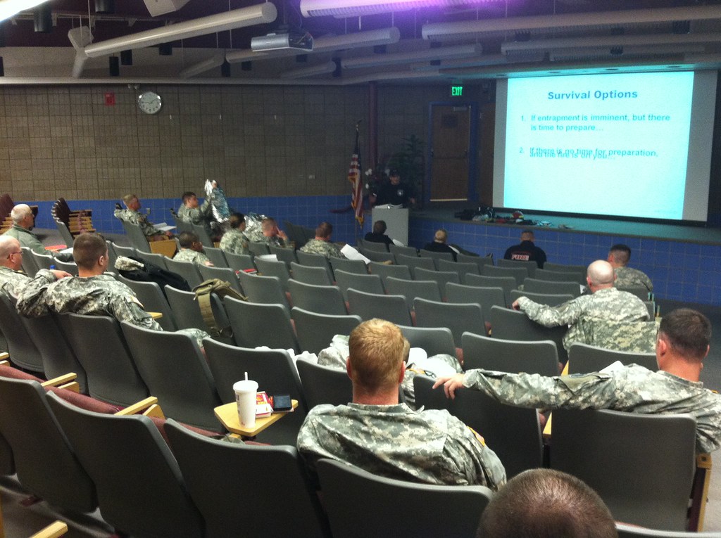 Classroom training North Dakota National Guardsmen take pa… Flickr