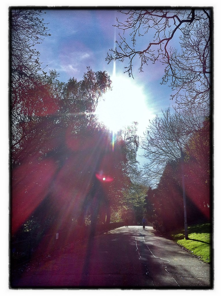 sunset along Kelvin Way sunset along Kelvin Way Flickr