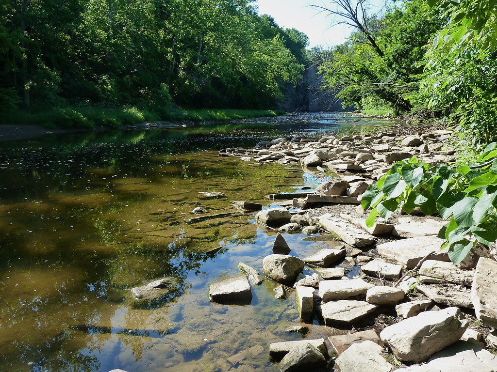 Vermilion River at Mill Hollow Park OH Roy Luck Flickr