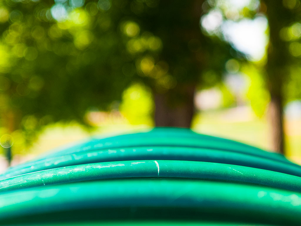 Monkey Bars Green monkey bars at a playground visualrhetor Flickr