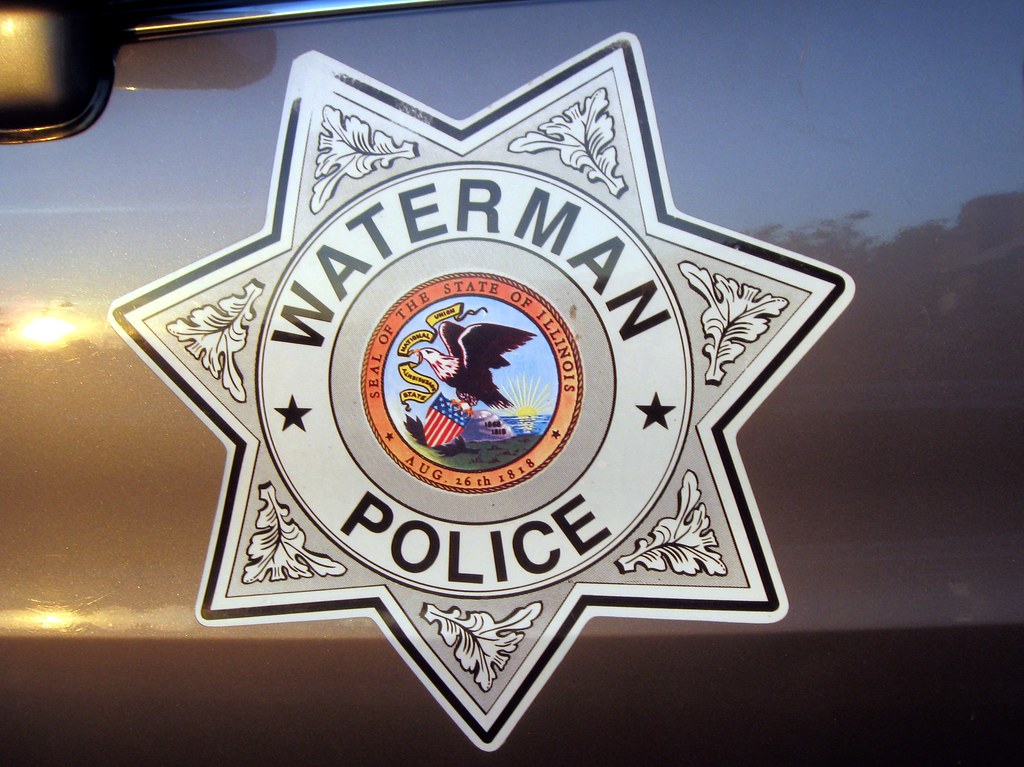 IL Waterman Police Decal North Aurora 2012 Lights and Si… Flickr