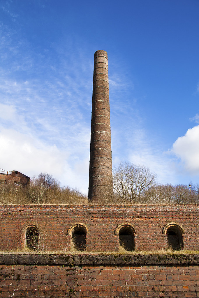 Dunaskin Chimney One of the two chimneys growing from the … Flickr