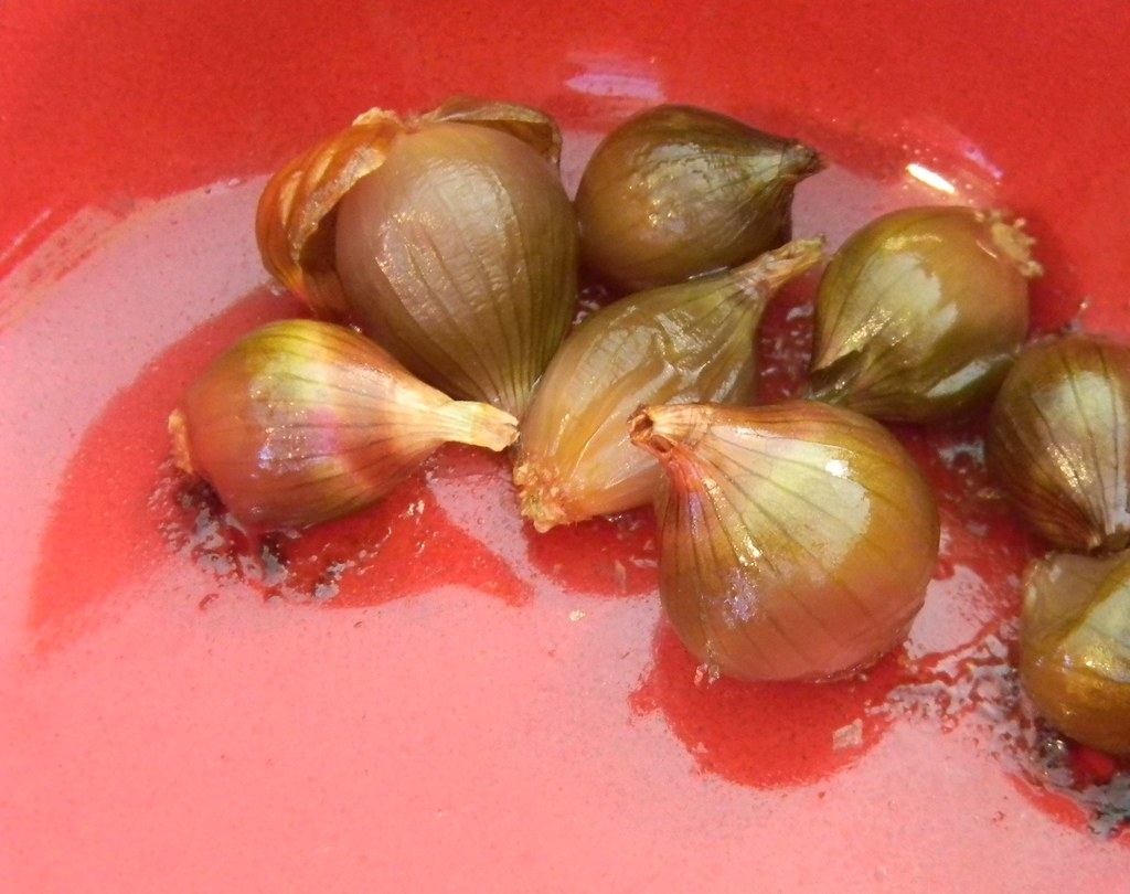 Roasted Egyptian Onions Slooooow roasted in an enameled ca… Flickr