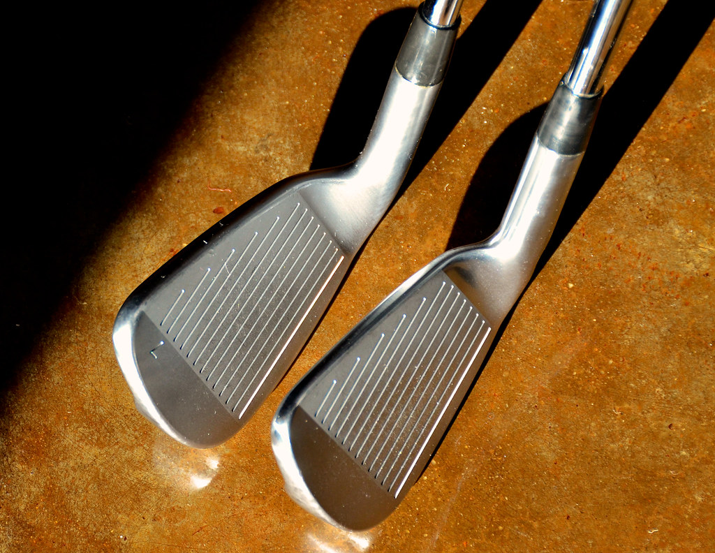Ping S57 vs. Anser Irons Anser on left Ping … Flickr