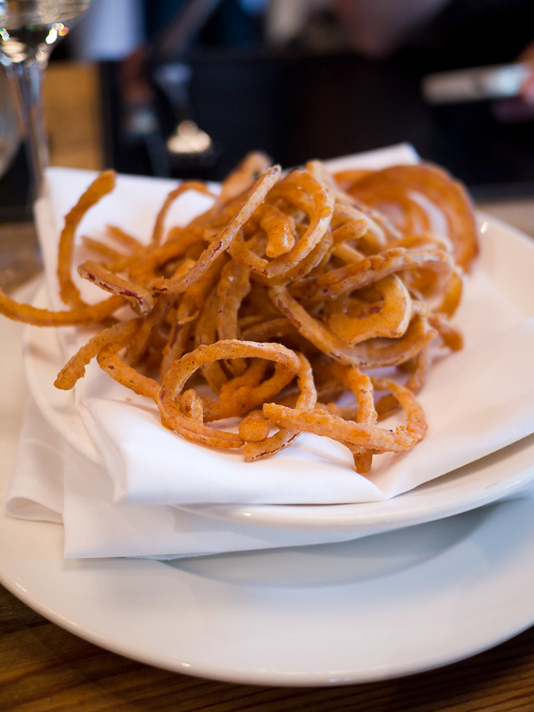 Onion rings Fraser's Restaurant, Kings Park. Part of Appet… Flickr