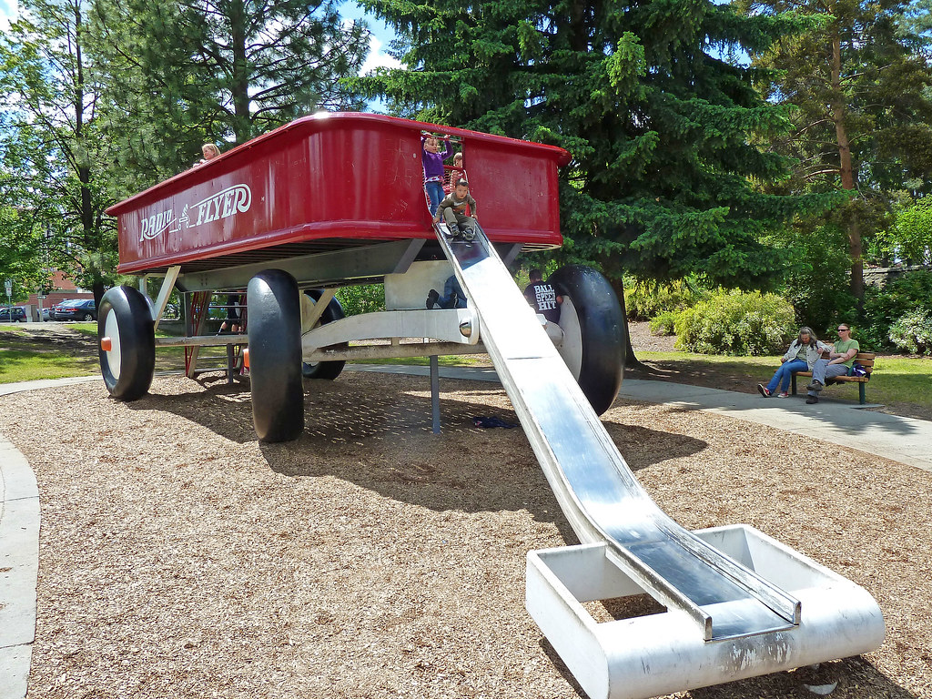 Jackson's Slide Radio Flyer in Riverfront Park, Spokane, W… Flickr