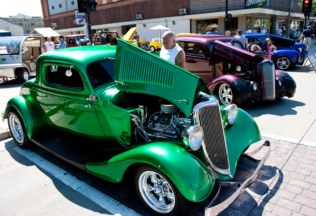 Green Machine Cool City Classic Car Show, Two Rivers, Wisc… Lester