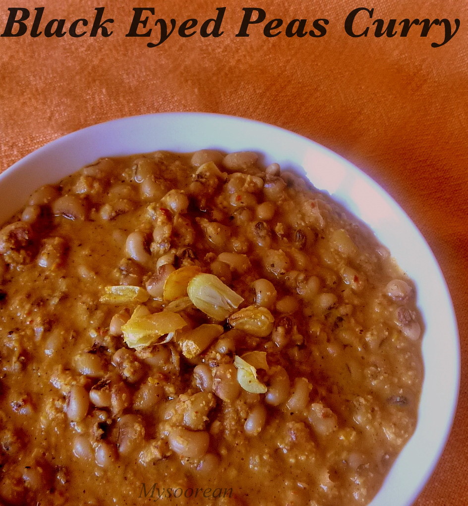 Black Eyed Peas Curry A Konkani style lobia curry Flickr