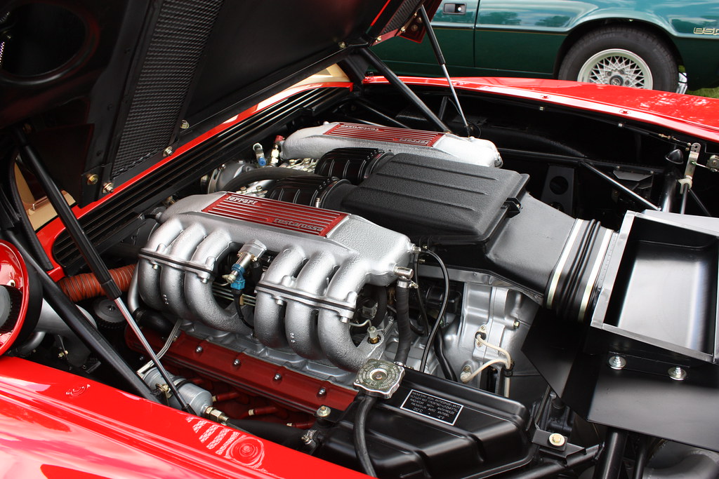 Ferrari Testarossa Engine