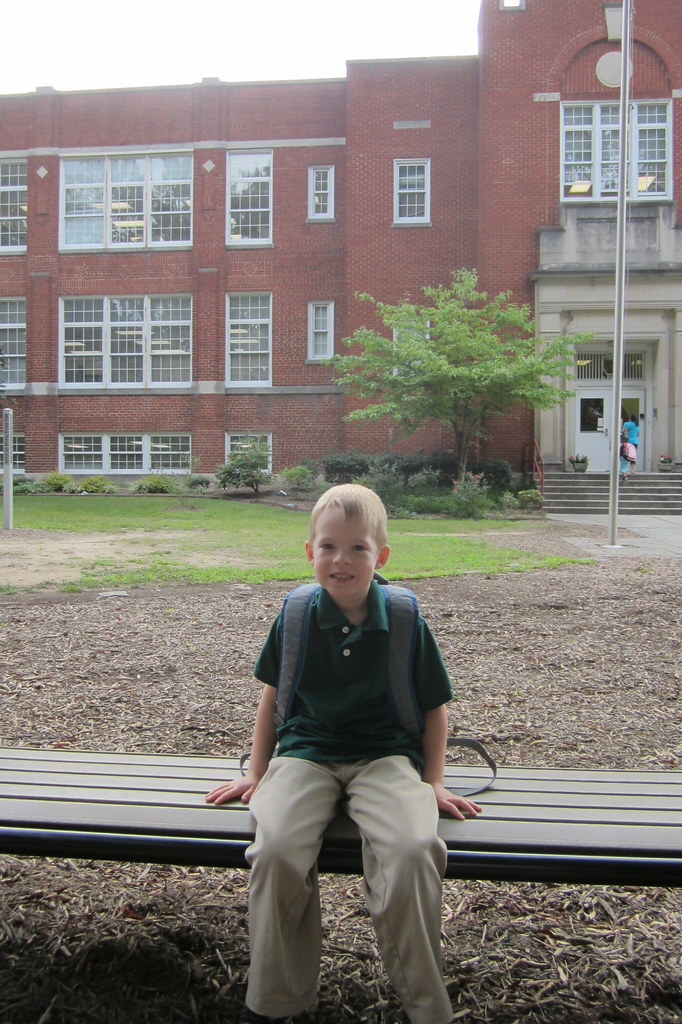 big boy, big school tobin starts first grade at a new scho… Flickr