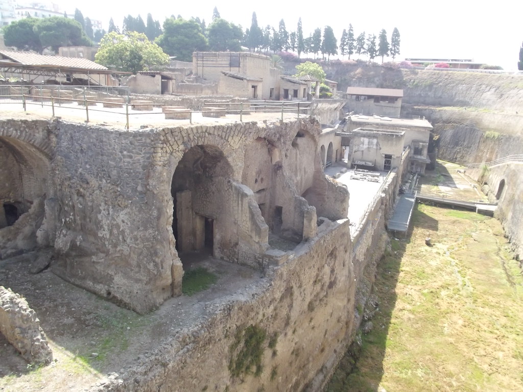 Herculaneum ancient beach footbridge / suspension brid… Flickr