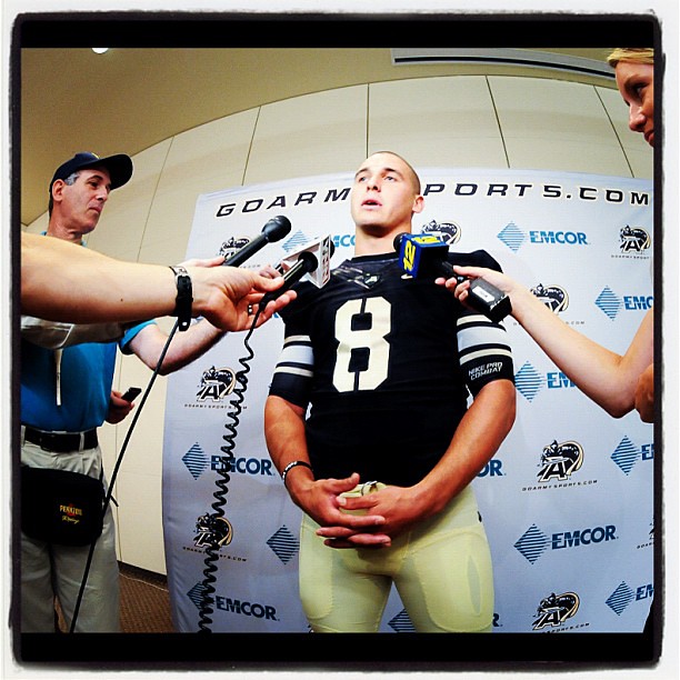West Point, NY. 8•Aug.•12 Army quarterback Trent Steelman … Flickr