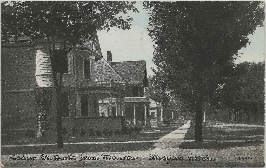 SW Allegan MI 1910 Beautiful Homes and Yards with paved si… Flickr