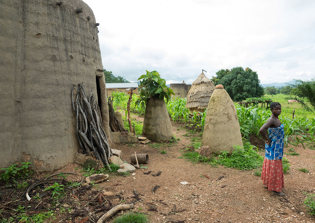 Togo, West Africa, Nadoba, traditional tata somba houses w… Flickr