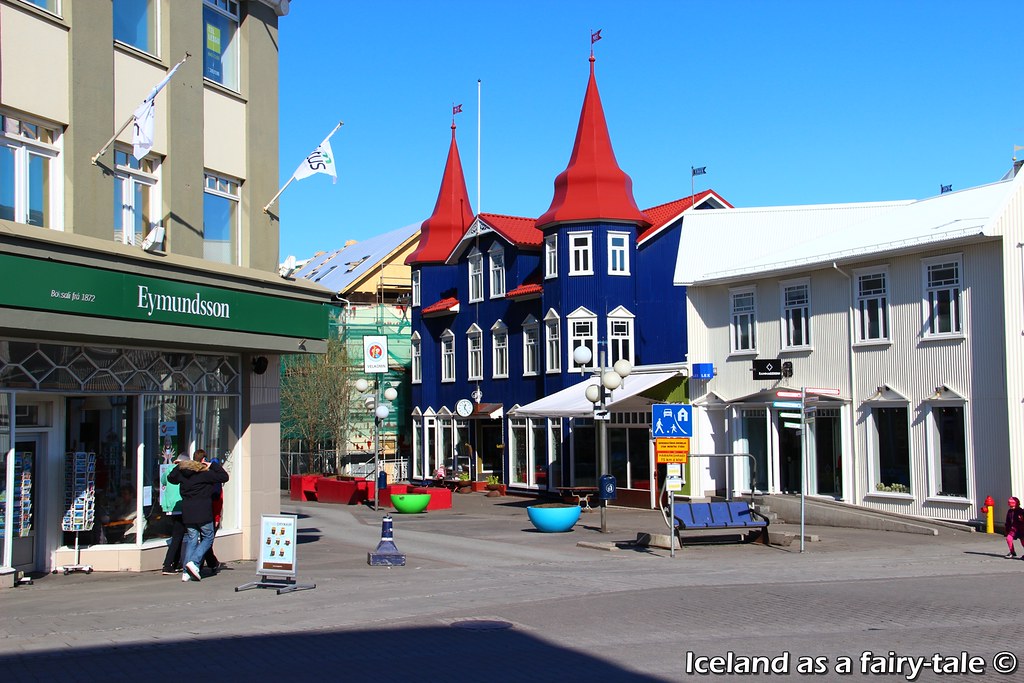 The town centre of Akureyri (1) Janina Szymkiewicz Flickr