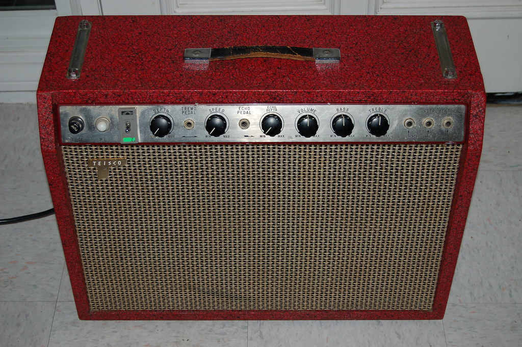 1960s Japanese Teisco guitar amp a photo on Flickriver