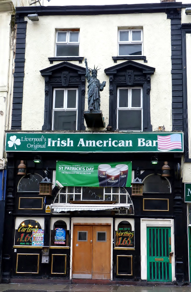 Irish American Bar, Liverpool. The Irish American Bar in t… Flickr