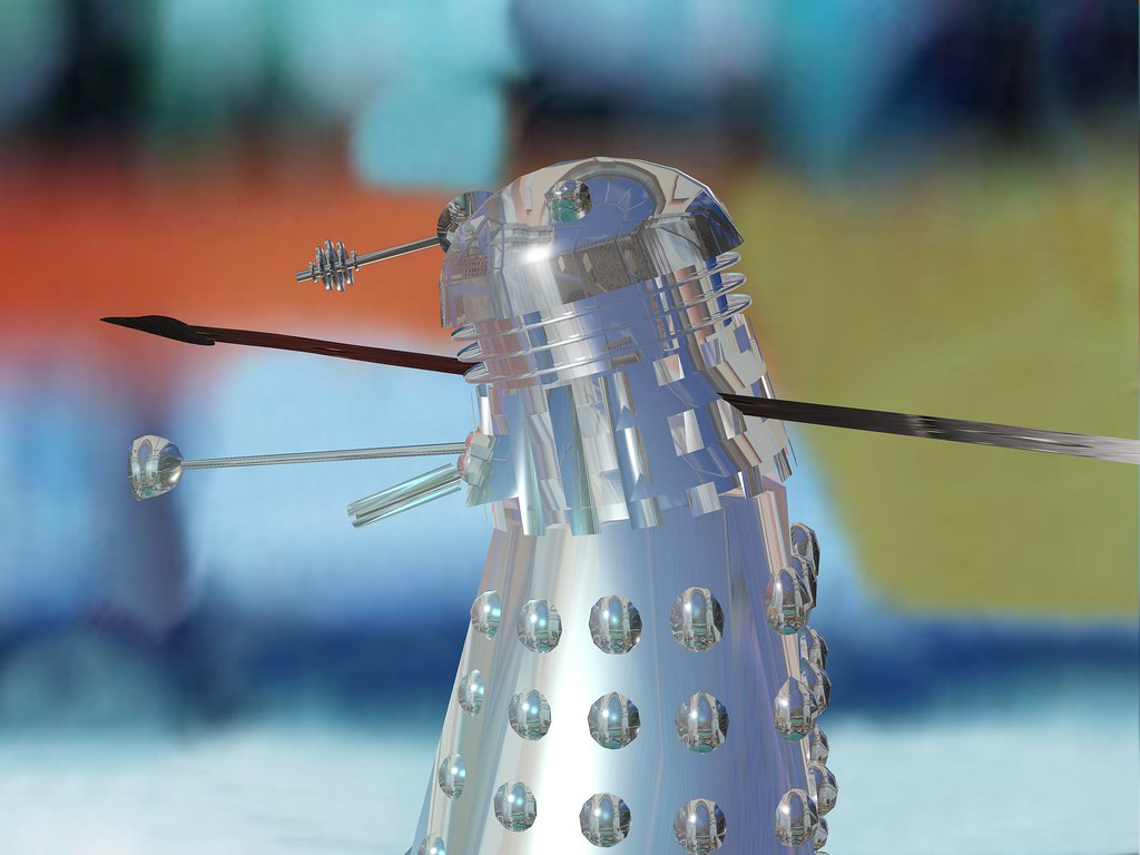 Dalek Olympics 2012 Dalek Injured In Javelin Mishap Flickr