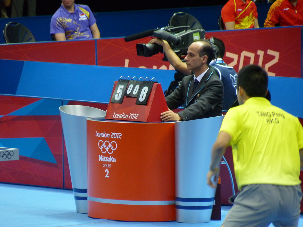 London 2012. Table tennis quarterfinals in the men's team … Flickr