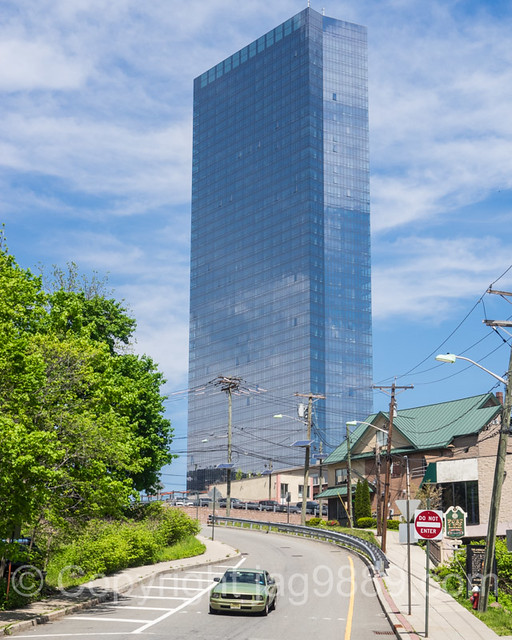 The Modern 47story Glassencapsulated Residential Tower, Fort Lee, New