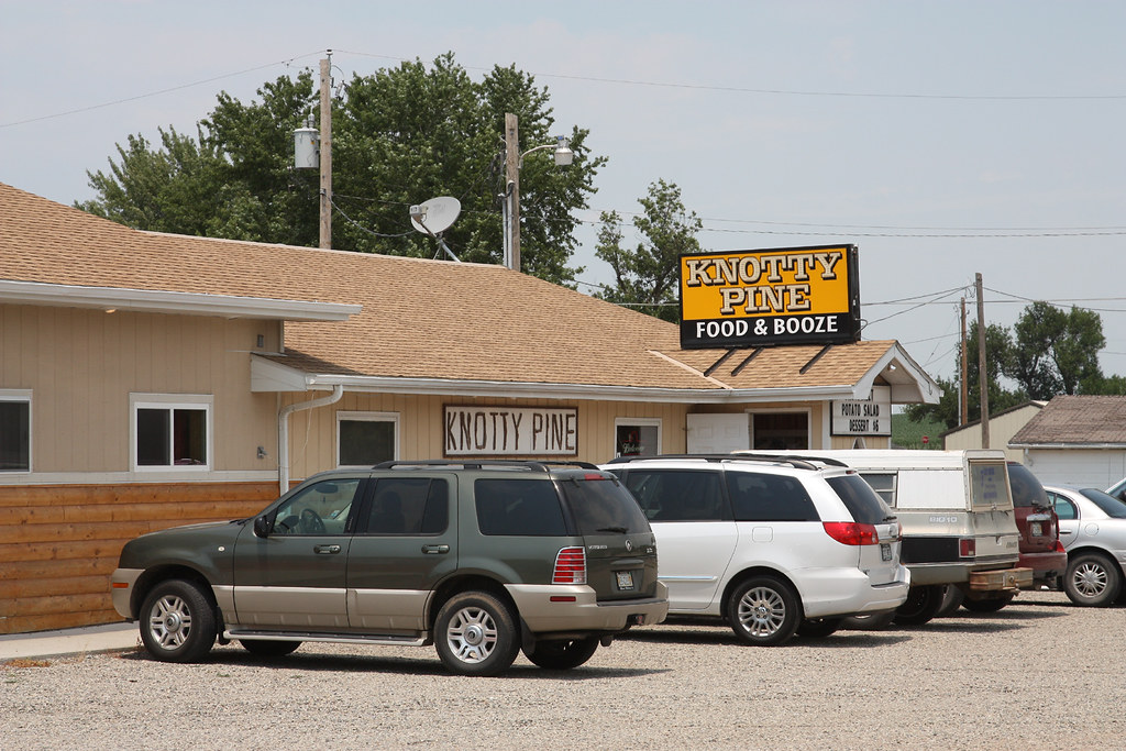 Petersburg, Nebraska The Knotty Pine is the local watering… Flickr