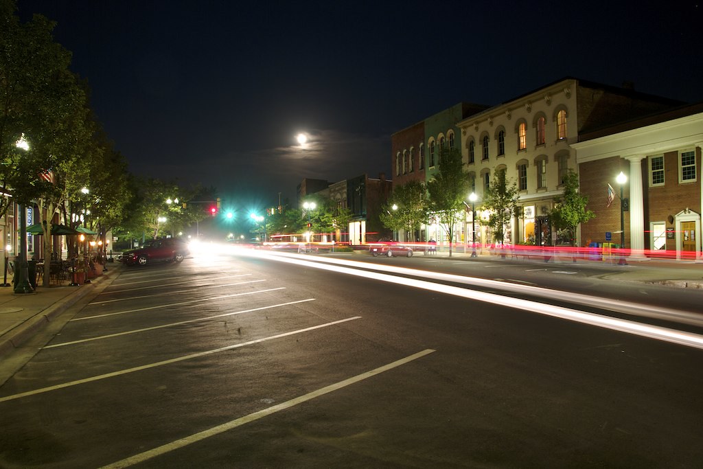 Downtown Dexter at Night Matt Feltner Flickr