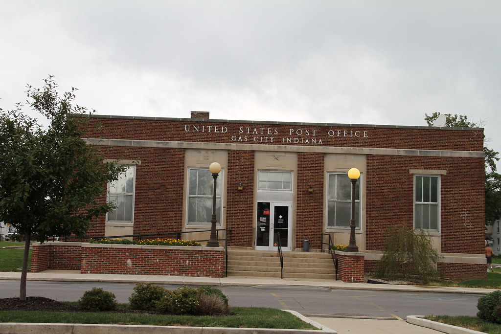 Gass City Indiana, Post Office, 46933, Grant County IN Flickr