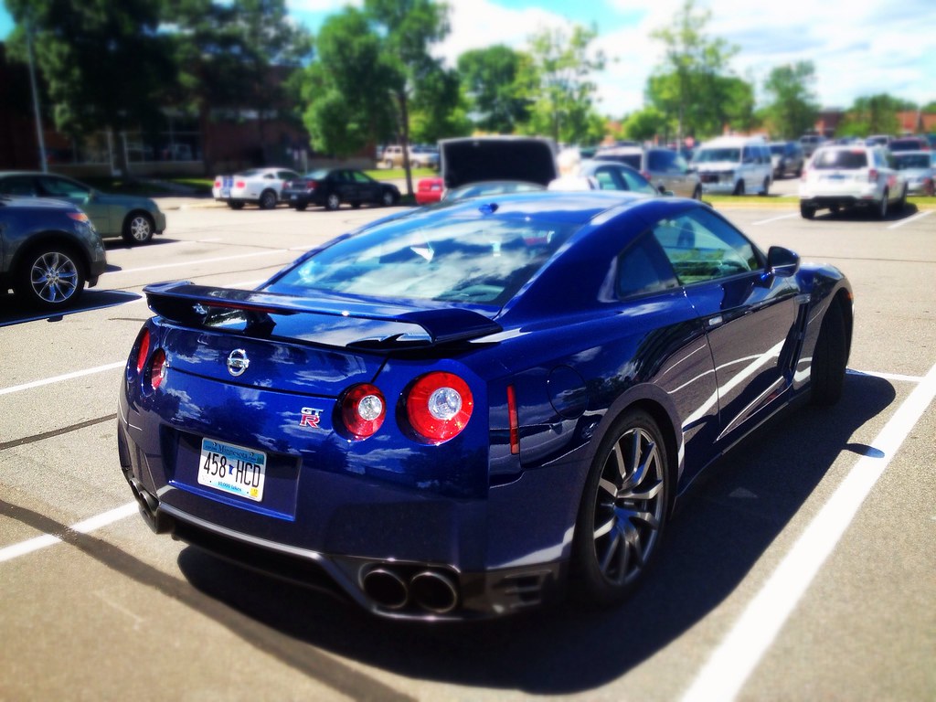 Blue Nissan GTR Seen in Minneapolis, MN ddk4444 Flickr
