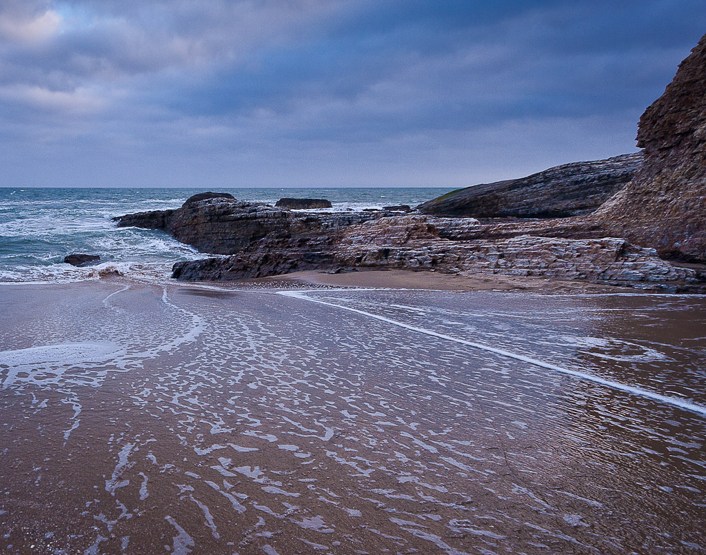 Receding tide Panther Beach, Davenport, CA GerryL Flickr