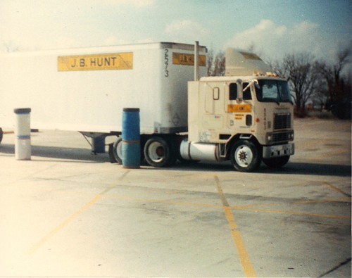 JB Hunt truck 85403 November 1990 65dodgelnt1000 Flickr