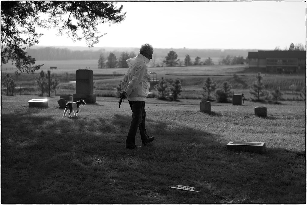 Mom and Domino, Oak Grove Cemetery, DeWitt, NE, November 0… Flickr