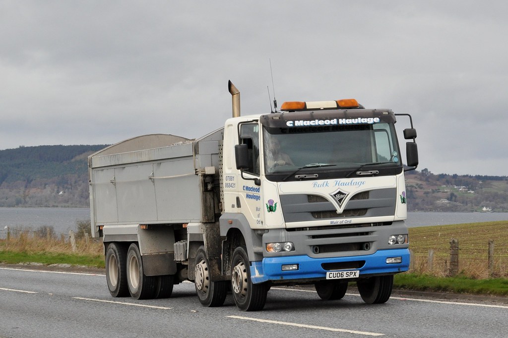 C Macleod Haulage CU06 SPX 11042014 A96 Allanfearn Flickr