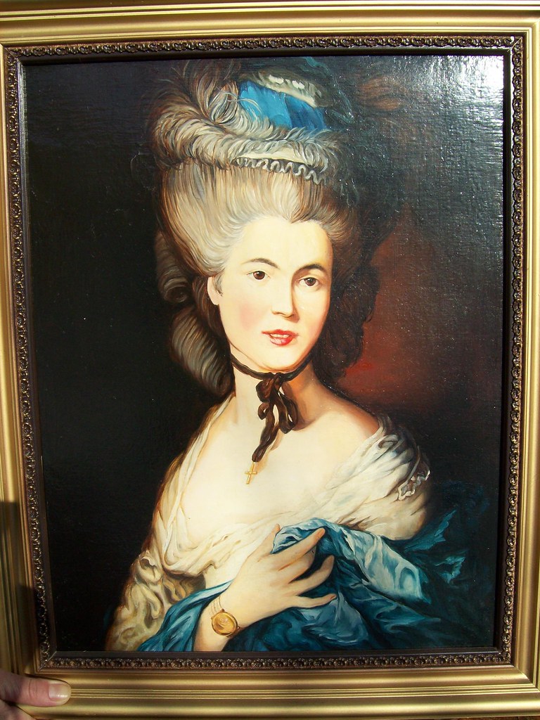 Томас Гейнсборо "Портрет герцогини Де Бофор" Копия. Холст.… Flickr