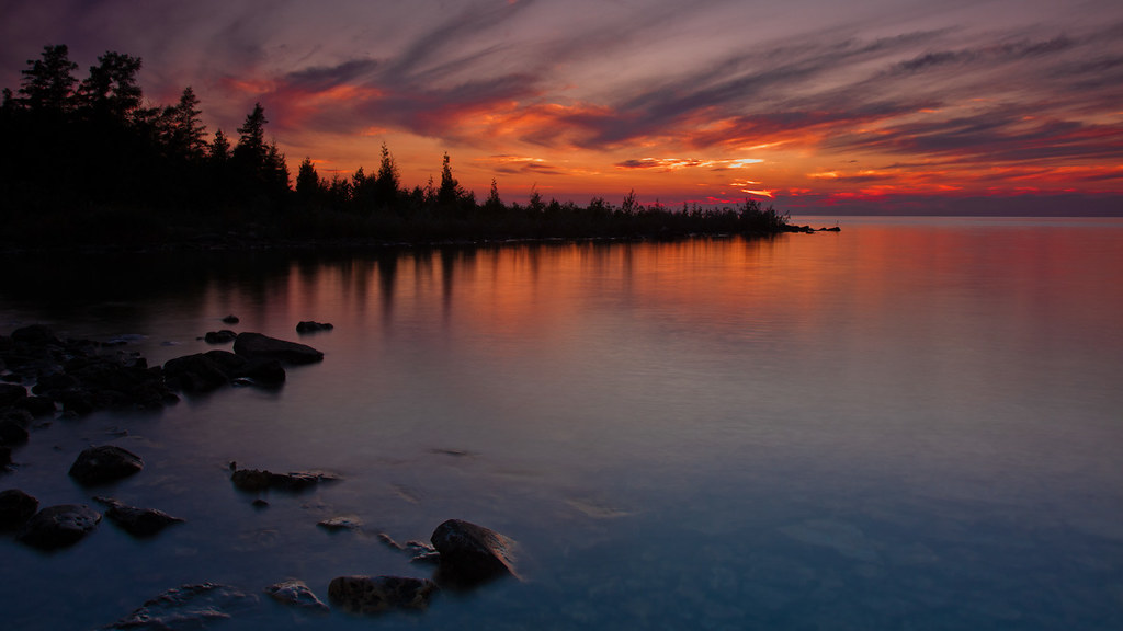 Tobermory Sunset Park 3 Sunset at Sunset Park at Cape Hu… Flickr