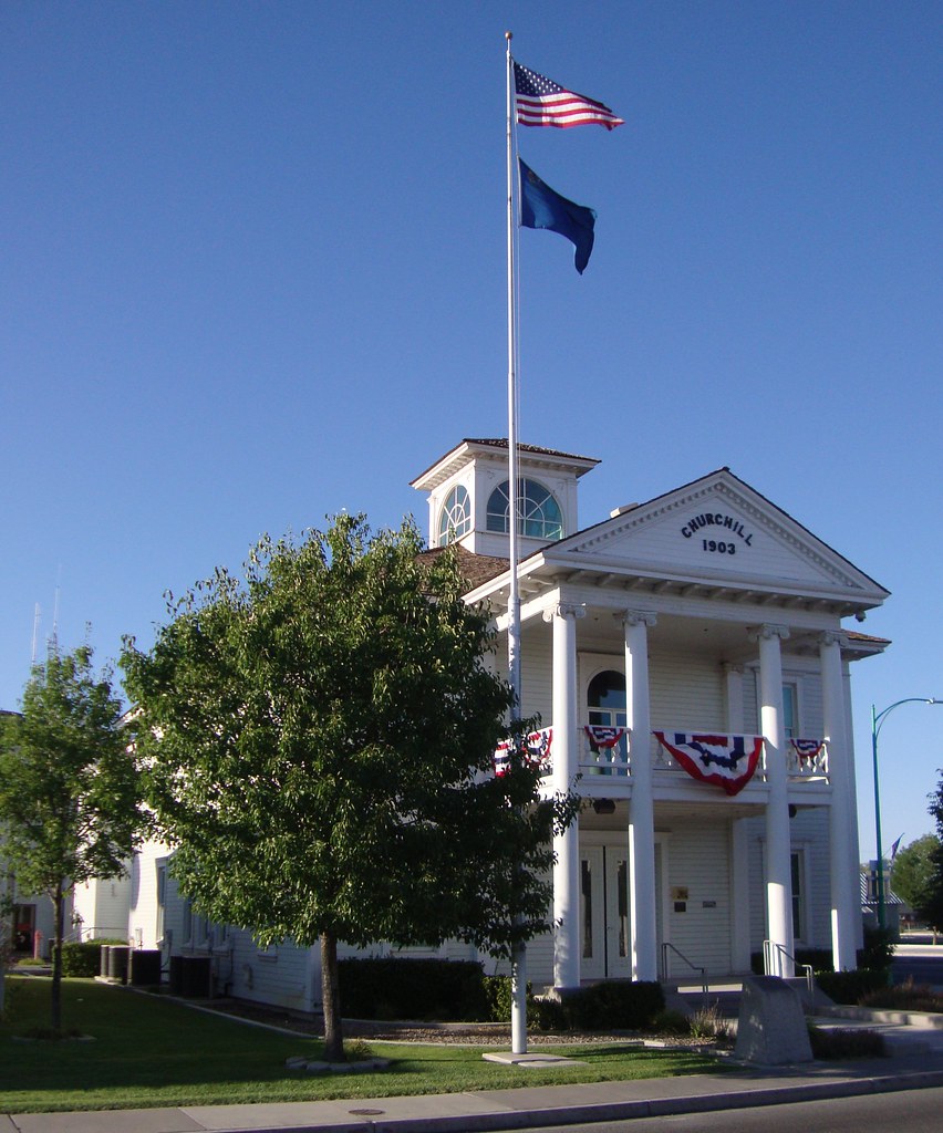 Churchill County Courthouse (Fallon, Nevada) The Churchill… Flickr
