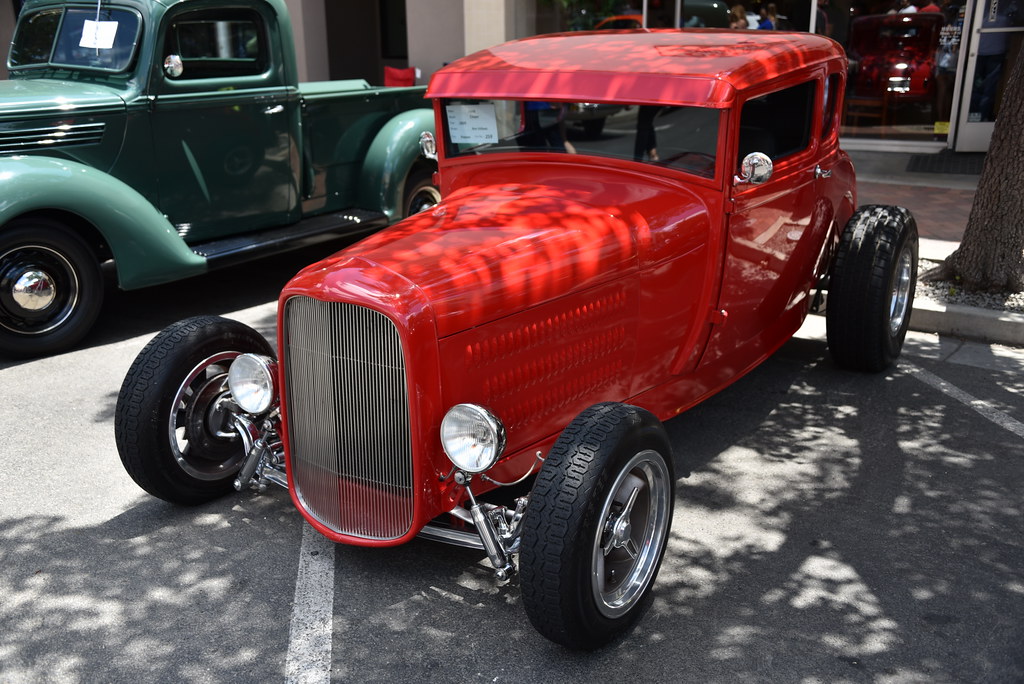 Downtown Visalia Car Show 1929 Ford Coupe GML_0029 Landis