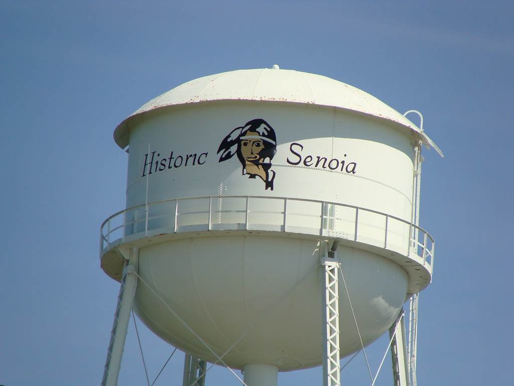 Water Tower in Senoia, Ga. "Historic Senoia" Lamar Flickr