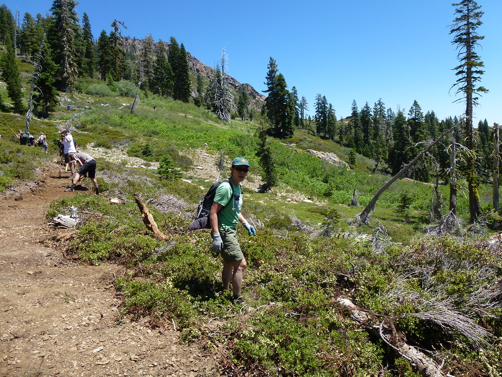 Mud Lake Trail, July 14th Trail Daze event Sierra Buttes Trail