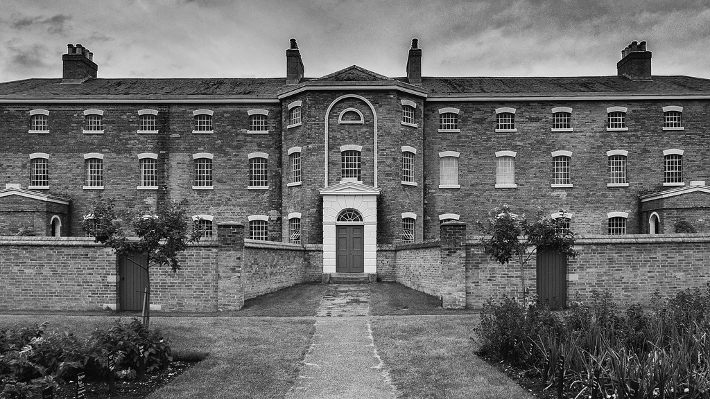 The workhouse The Victorian workhouse at Southwell, black … Flickr